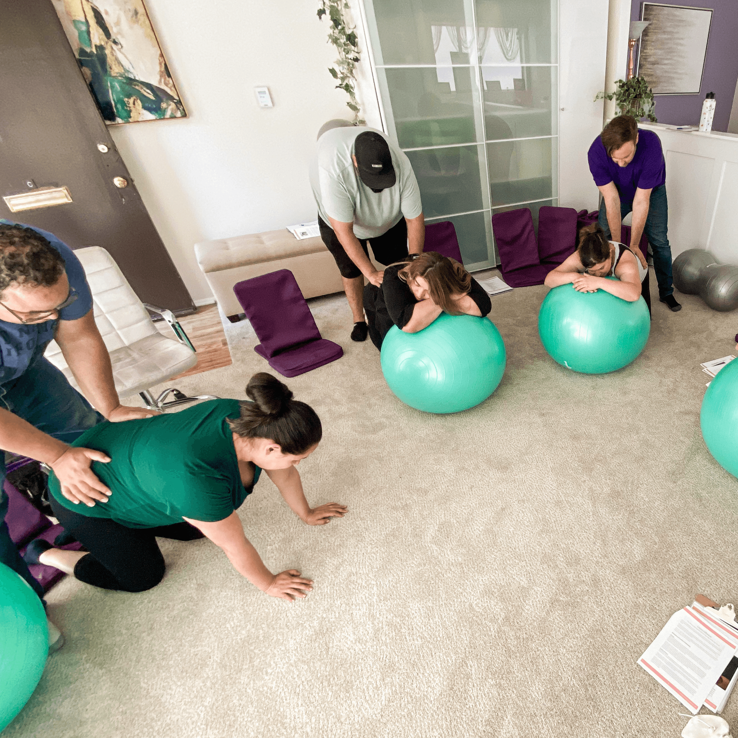 Childbirth education class photo