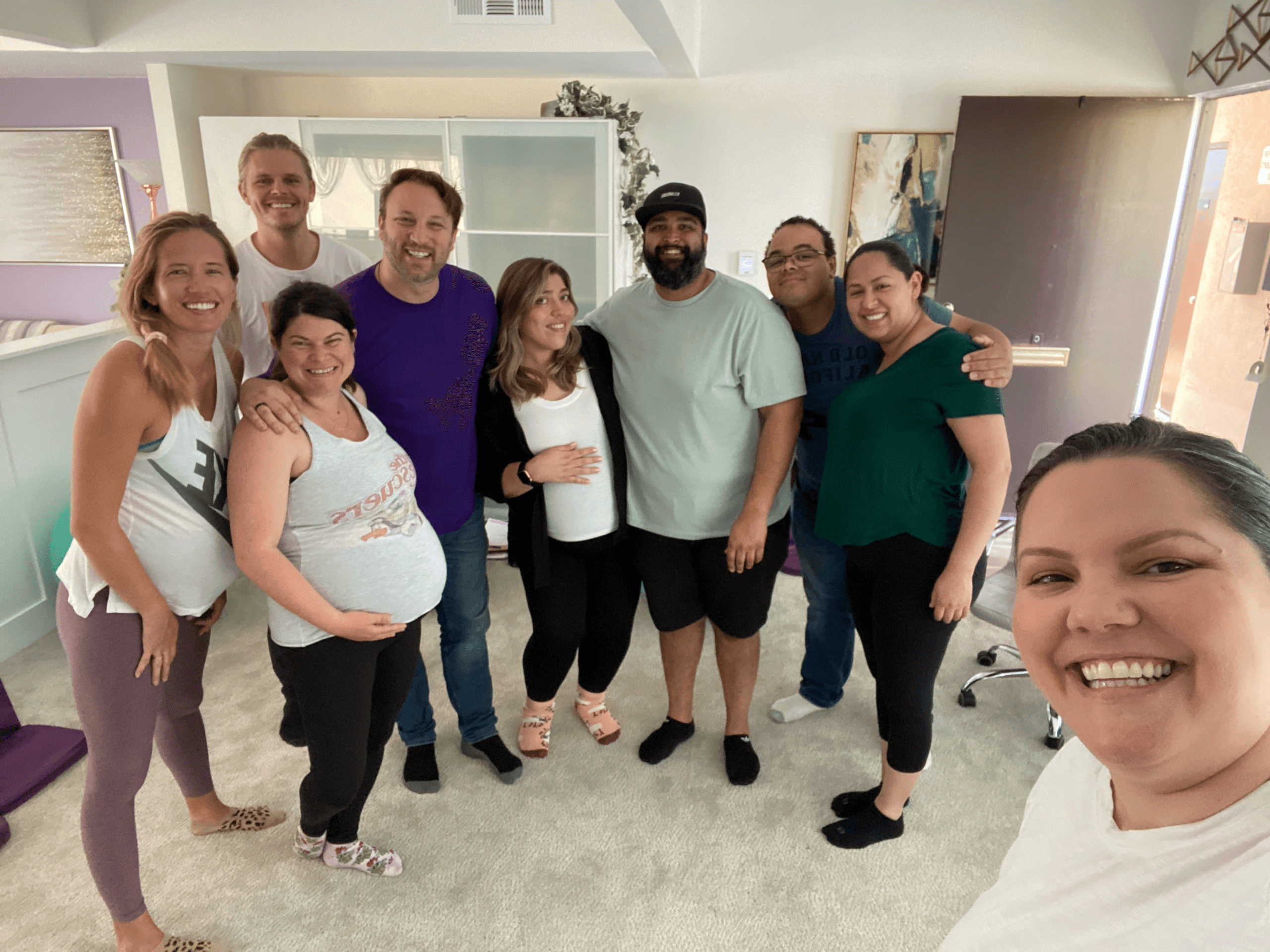 Childbirth education class photo