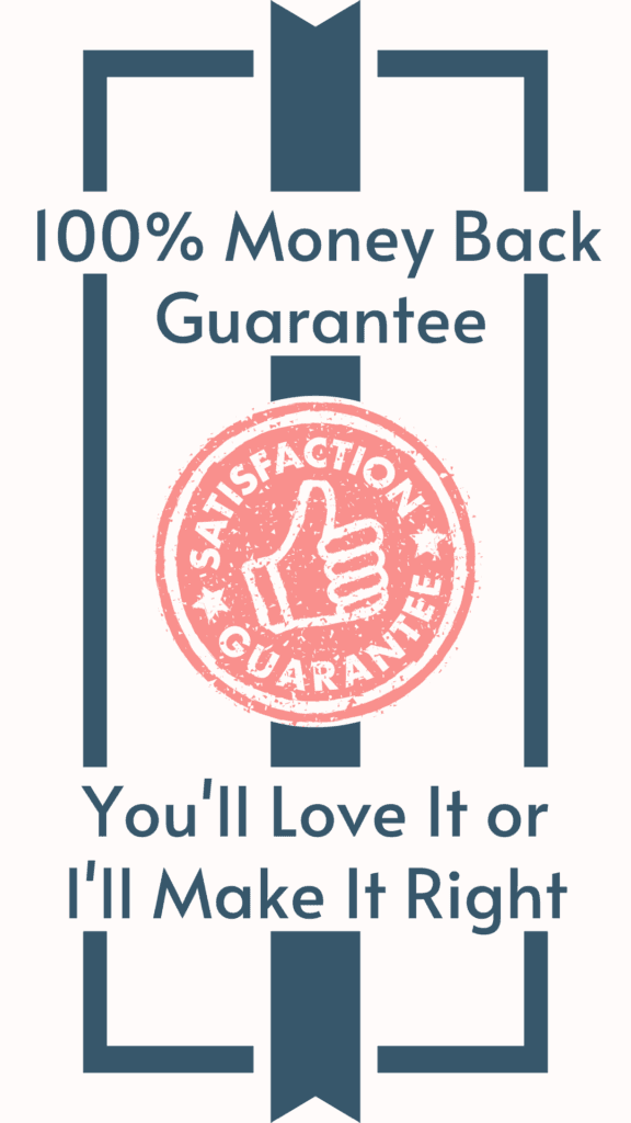 100% Money Back Guarantee
