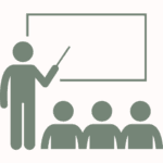 Group in-person class icon