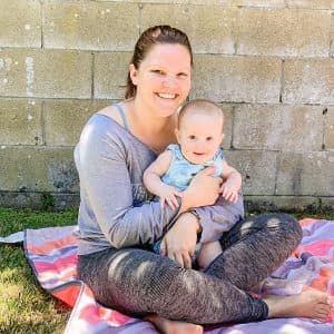 Denise Curtis working with families