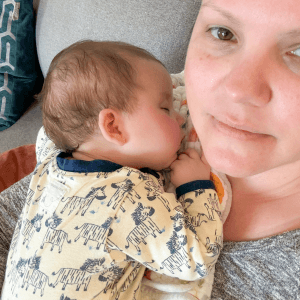 Denise Curtis working with families