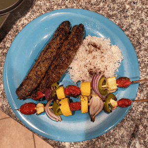 Denise Curtis working with families