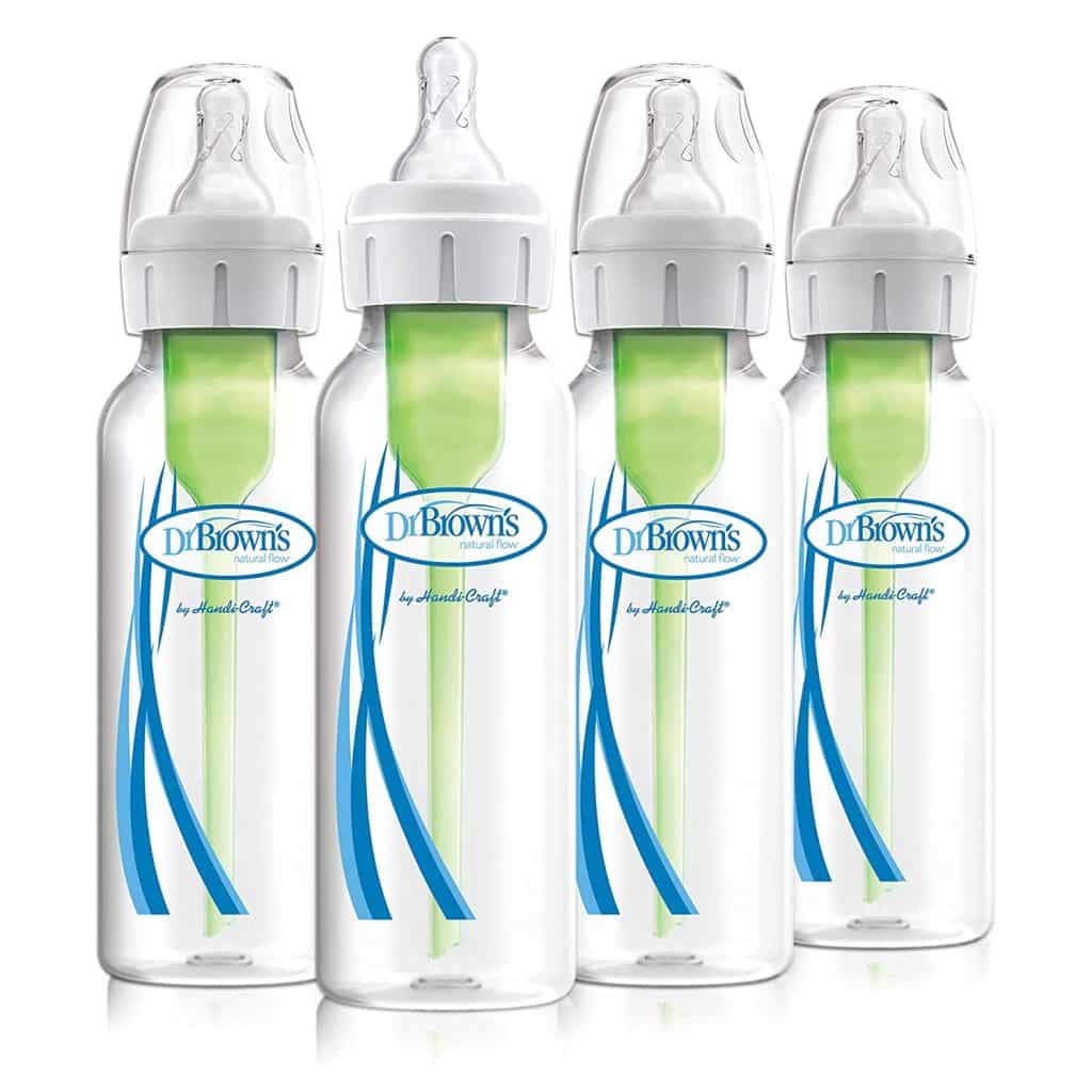 Dr. Brown’s Anti-Colic Glass Baby Bottle