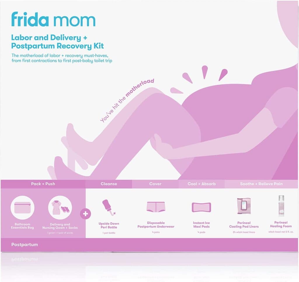 Frida Mom Labor and Delivery + Postpartum Recovery Kit